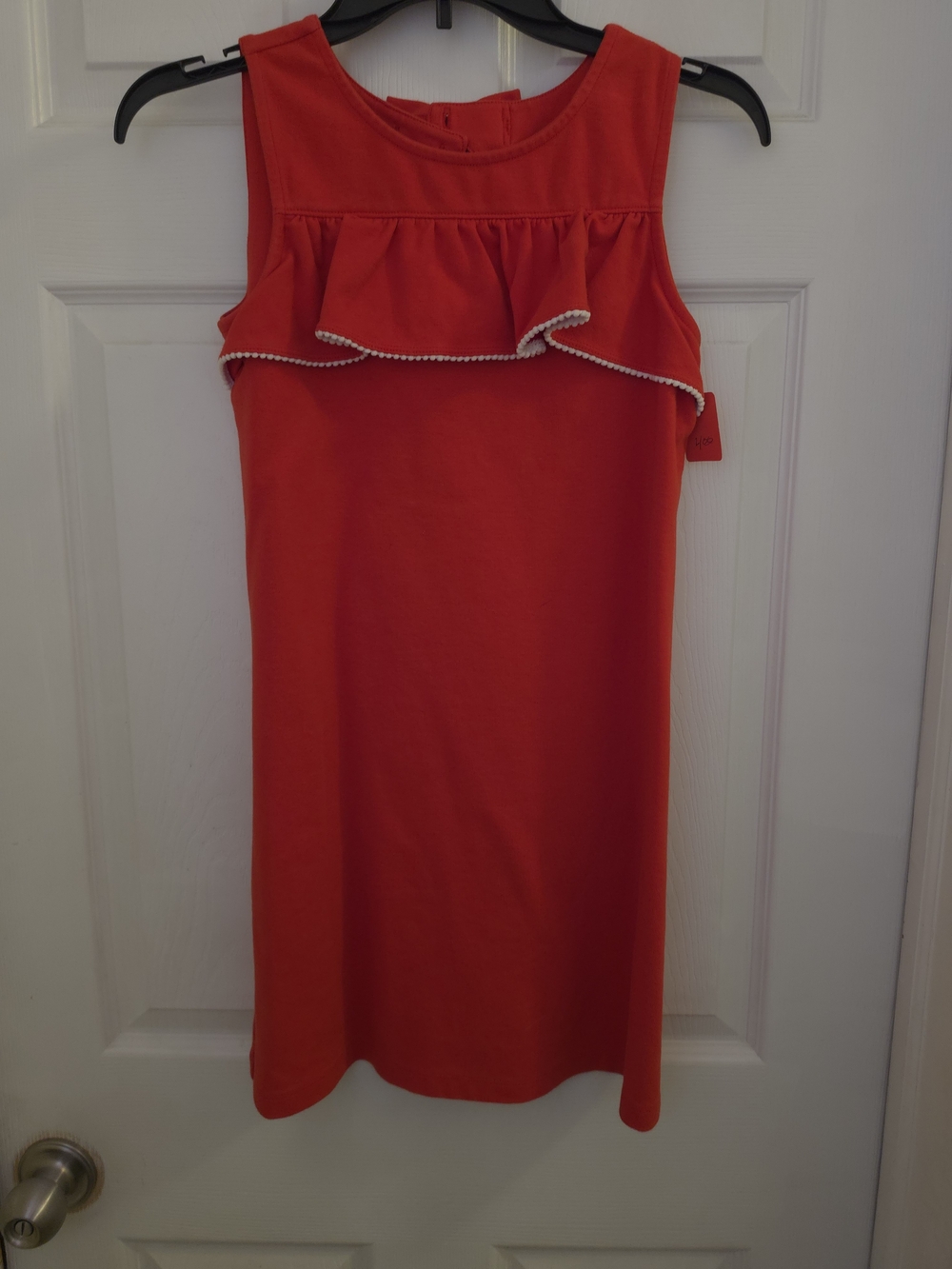 Janie and Jack Red Ruffle-Trim Dress